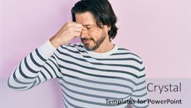  Presentation with middle schools - Slide deck enhanced with middle-age-caucasian-man-wearing background and a light blue colored foreground