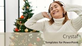  Presentation with christmas music - 