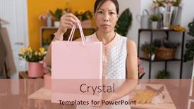  Presentation with woman crying - 