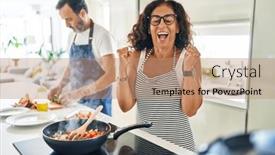  Presentation with mediterranean food - 