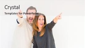  Presentation with love - Audience pleasing PPT layouts consisting of middle age couple in love backdrop and a lemonade colored foreground