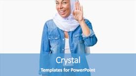  Presentation with middle eastern traditional dishes falafel - Cool new presentation theme with middle age eastern arab woman backdrop and a teal colored foreground