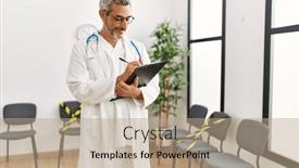  Presentation with medical smiling doctor - 