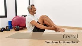  Presentation with exercise sport - 