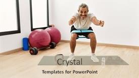  Presentation with exercise sport - 