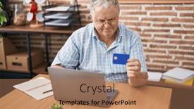  Presentation with business card - 