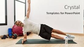  Presentation with exercise sport - 