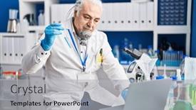  Presentation with test tube laboratory - 