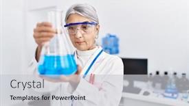  Presentation with test tube laboratory - 