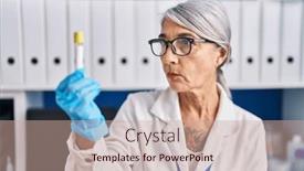  Presentation with test tube laboratory - 