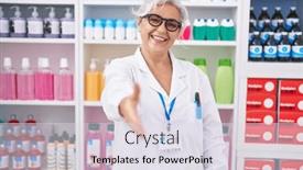  Presentation with hand shake - 