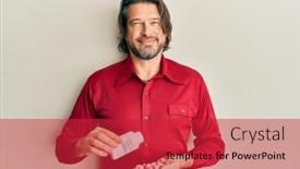  Presentation with simple nature - Presentation design featuring middle-age-handsome-man-taking background and a red colored foreground