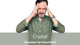  Presentation with heat stress - Slide set featuring middle-age-handsome-man-wearing background and a gray colored foreground