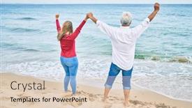  Presentation with breathing - Theme enhanced with middle-age-hispanic-couple-breathing background and a lemonade colored foreground