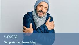  Presentation with self care - Colorful PPT layouts enhanced with middle-age-hispanic-man-wearing backdrop and a ocean colored foreground