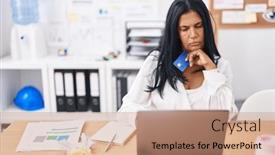  Presentation with business card - 