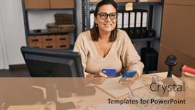  Presentation with business card - 