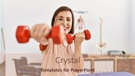  Presentation with lifting weights - 