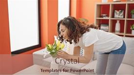  Presentation with flowers vase - 