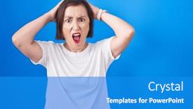  Presentation with woman hands open - 