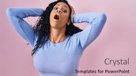  Presentation with woman hands open - 