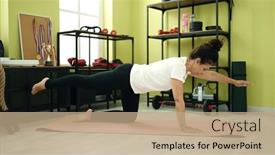  Presentation with exercise sport - 