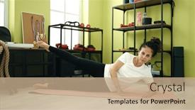  Presentation with exercise sport - 