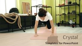  Presentation with exercise sport - 