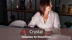  Presentation with hispanic - PPT theme having middle-age-hispanic-woman-using background and a  colored foreground