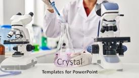  Presentation with pipette - 