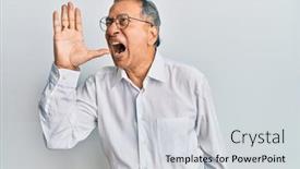  Presentation with indian - Colorful slide deck enhanced with middle-age-indian-man-wearing backdrop and a light gray colored foreground