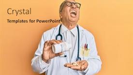  Presentation with prescription - Slides with middle-age-indian-man-wearing background and a yellow colored foreground