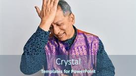  Presentation with indian traditional - Colorful slide set enhanced with middle-age-indian-man-wearing backdrop and a ocean colored foreground