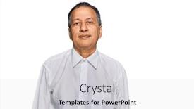  Presentation with indian - Amazing slide deck having middle-age-indian-man-wearing backdrop and a light gray colored foreground