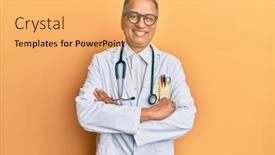  Presentation with indian - Audience pleasing PPT layouts consisting of middle-age-indian-man-wearing backdrop and a yellow colored foreground