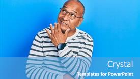  Presentation with latin america communities - Presentation design with middle-age-latin-man-wearing background and a teal colored foreground