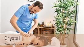  Presentation with massage therapist - 