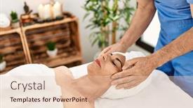  Presentation with massage therapist - 