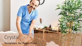  Presentation with massage therapist - 