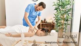  Presentation with massage therapist - 