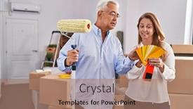  Presentation with wall paint - 