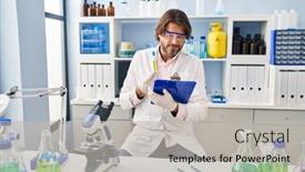  Presentation with test tube laboratory - 