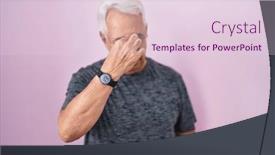  Presentation with nose - Theme featuring middle-age-man-with-grey background and a lemonade colored foreground