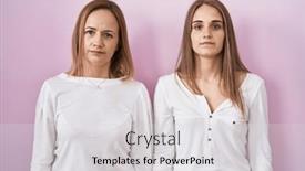  Presentation with pink simple - 