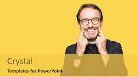  Presentation with catholic - Colorful PPT layouts enhanced with age priest man wearing catholic backdrop and a yellow colored foreground