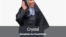  Presentation with palm sunday christian catholic - Beautiful slides featuring middle age senior christian catholic backdrop and a dark gray colored foreground