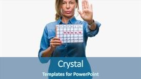  Presentation with for gender and age - Cool new presentation design with middle age senior hispanic woman backdrop and a ocean colored foreground