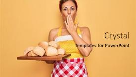  Presentation with retro 50s - Cool new theme with middle-age-senior-pin-up backdrop and a yellow colored foreground