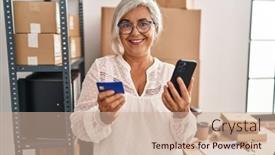  Presentation with business card - 