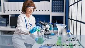  Presentation with test tube laboratory - 